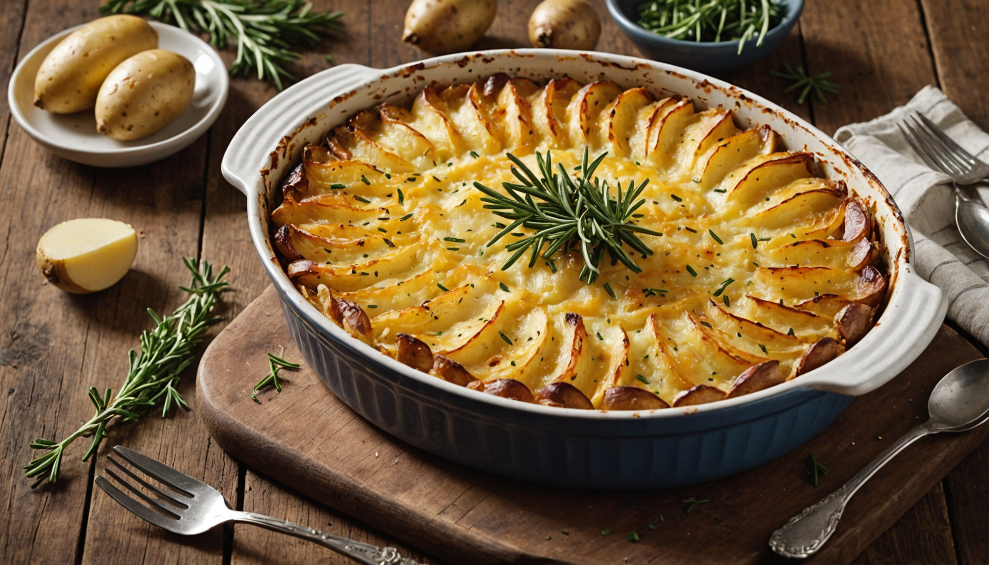 discover the secret ingredient in this potato gratin recipe that takes the dish to a whole new level of flavor and indulgence.