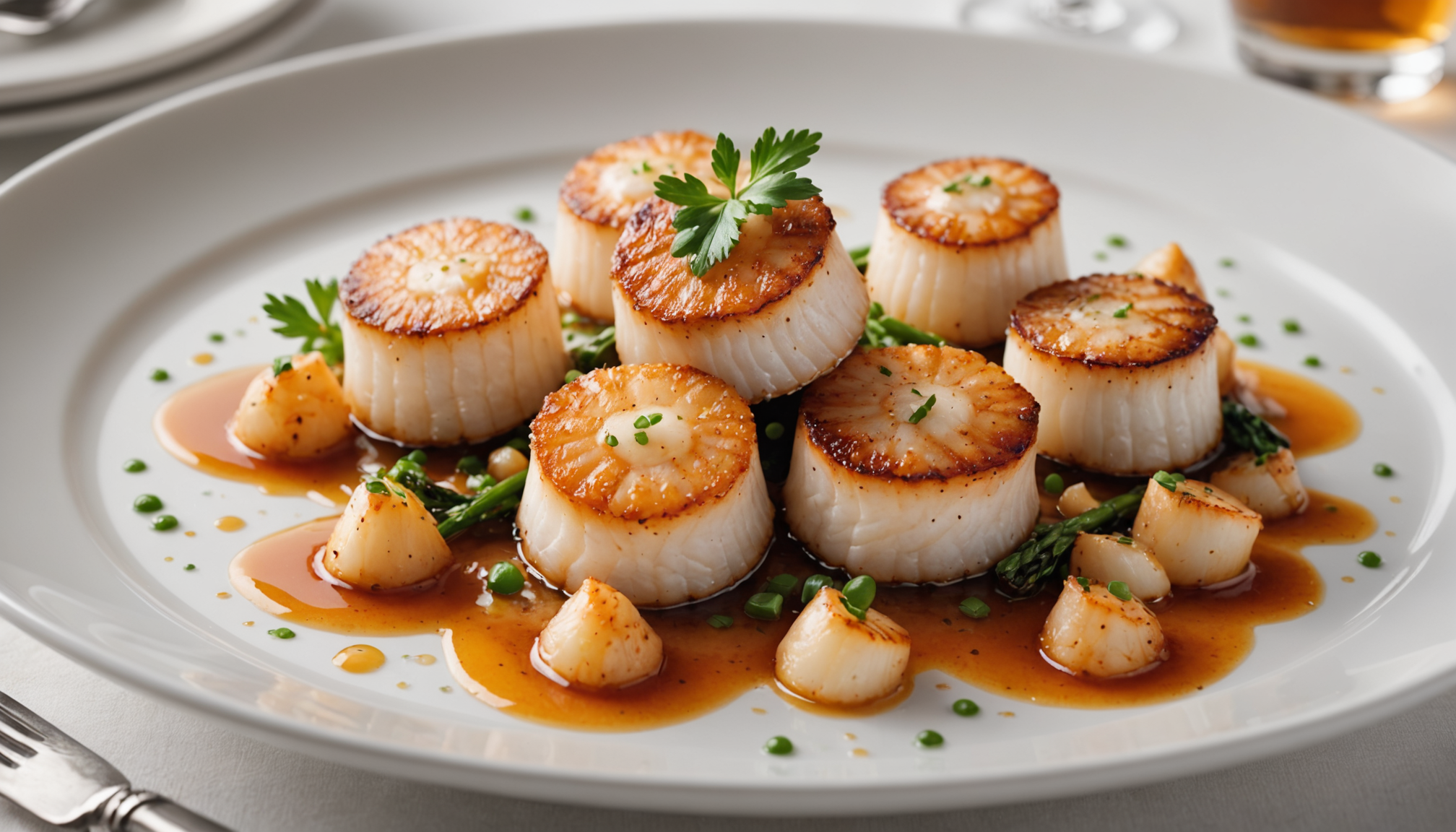 discover the secret sauce that elevates fish and scallops into exquisite culinary masterpieces with just a spoonful.